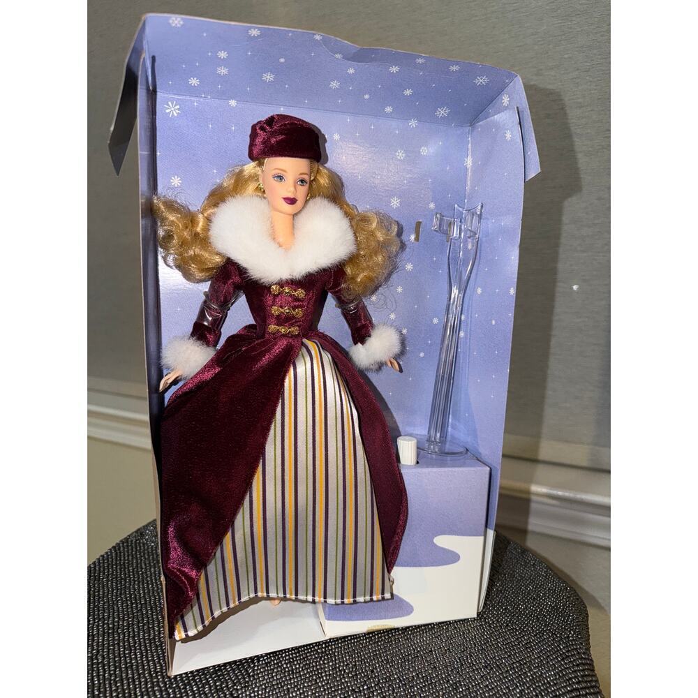 Barbie Music Victorian Ice Skater Special Edition Doll Mattel New in Box
